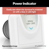 Furrion Refrigerator Power Inlet Port F52INS-PS-AM
