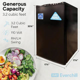 Furrion Refrigerator BC-90LHH (3.2 Cubic Ft)