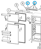 Norcold Control Board Housing 691453 (N8DC/ N10DC) w/ brackets