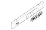 Norcold Optical Control Overlay Assembly 627469 (fits the 2-way N512/ N412 models)