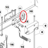 Norcold Defrost Board 628668 (fits the 2117 model) Norcold Defrost Board 628668 (fits the 2117 model)