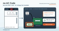 Norcold 1200 / 1210 no AC Code (AC Voltage Not Available)