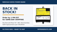 Norcold 639593 Power Board Is Back in Stock – Same-Day Shipping Available 8/12/2026