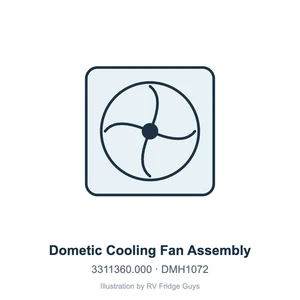 Dometic Cooling Fan Assembly 3311360.000