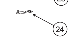 Norcold Door Hinge Bottom 638260 (fits NR740BB)