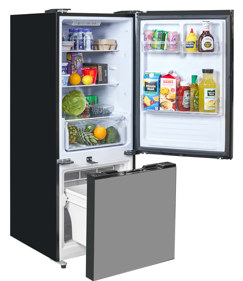 InVision RV Refrigerator 180-4562 - 10.7 cu ft  (stainless steel)