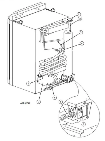 Norcold Spark Sense Electrode 690830 (fits the N4104)