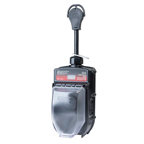 Progressive Industries EMS-PT30X Portable RV EMS Surge Protector (30 Amp)