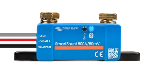 Victron Energy SmartShunt 500A/50mV Bluetooth Battery Monitor (SHU050150050)
