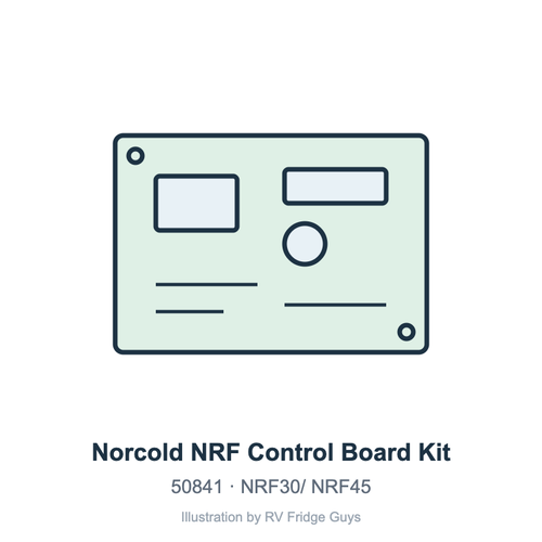 Norcold NRF Control Board Kit 50841 illustration