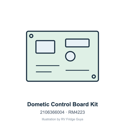 Dometic Control Board Kit 2106366004 illustration