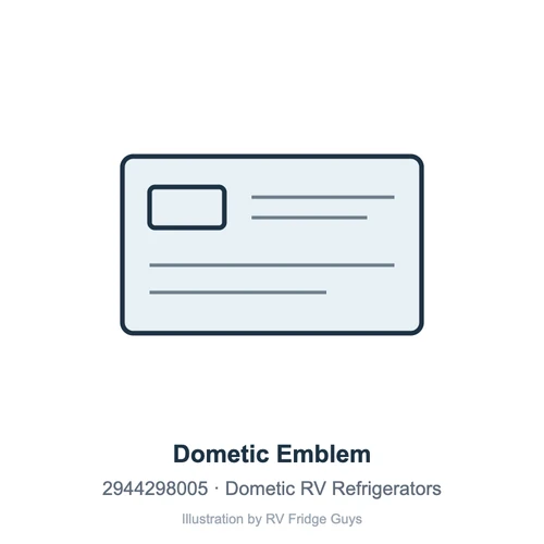 Dometic Emblem 2944298005 illustration
