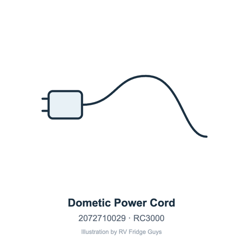 Dometic Power Cord 2072710029 illustration