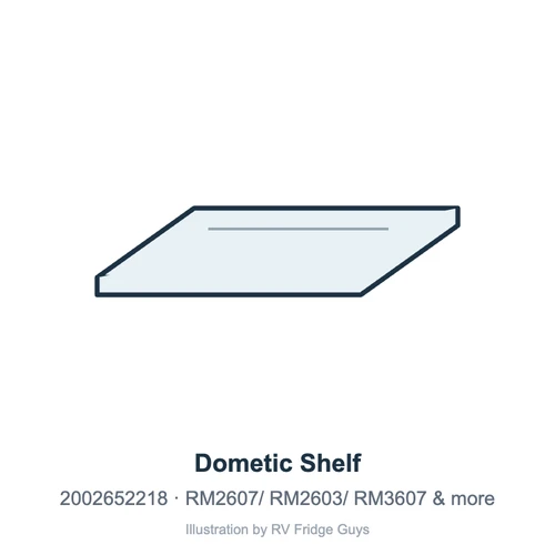 Dometic Shelf 2002652218 illustration