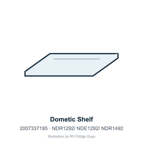 Dometic Shelf 2007337195 illustration