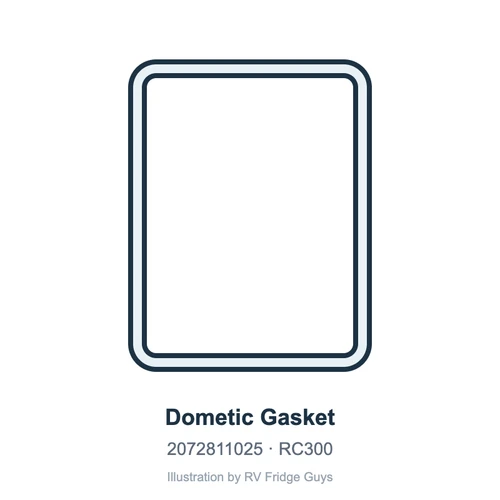Dometic Gasket 2072811025 illustration
