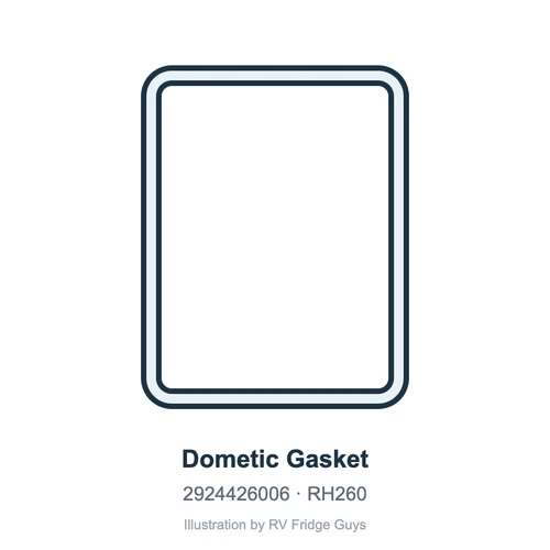 Dometic Gasket 2924426006 illustration