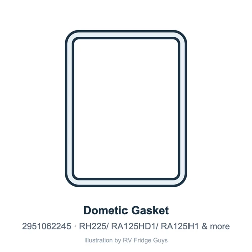 Dometic Gasket 2951062245 illustration