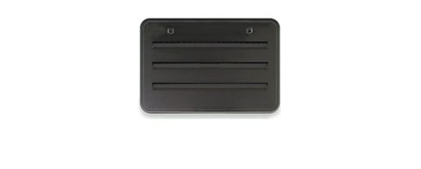 Norcold Lower Outside Side Vent Door 621156BK (black)
*this is also available in bright white and polar white/ off-white.