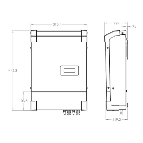 Victron Energy SmartSolar MPPT RS 450/100-MC4 Solar Charge Controller SCC145110510