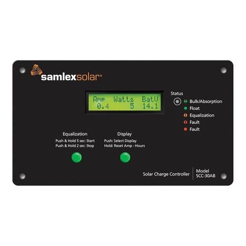 Samlex 30A PWM Solar Charge Controller SCC-30AB