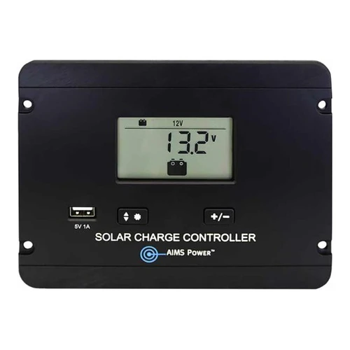 AIMS Power 30A PWM Flush-Mount Solar Charge Controller SCC30AFM