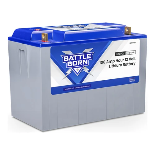 Battle Born Heated 100Ah 12V LiFePO4 Deep Cycle Battery Group 27/31 BB10012H view 2