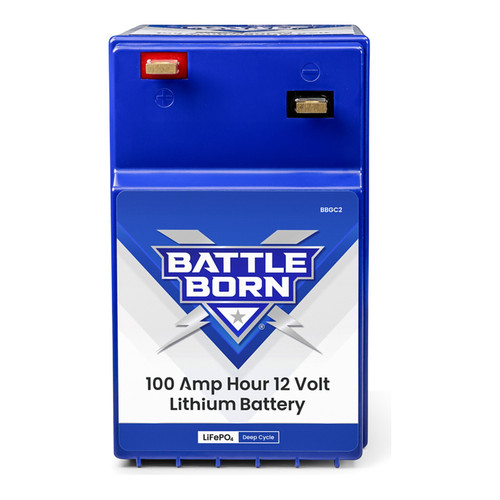 Battle Born 100Ah 12V LiFePO4 Deep Cycle Battery GC2 BBGC2