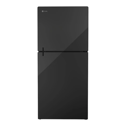GE Profile PPV08R5YRBB RV Refrigerator (8.3 cubic ft) 12V, Black Glass