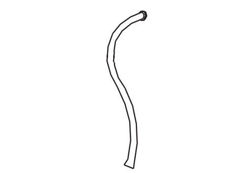 Norcold Drip Tray Drain Hose 622390 (fits all N611/ N621/ N641 models)