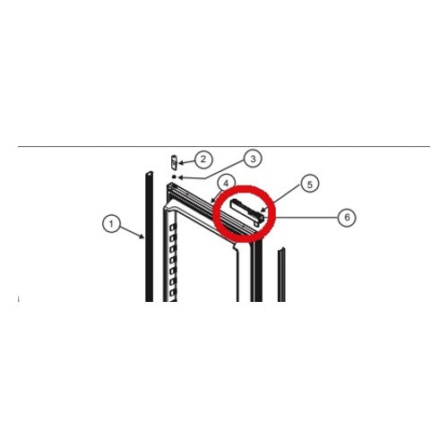 Norcold Lower Door Handle Assembly 621104 (fits newer N6/ N8/ N1095  models) right hand door swing