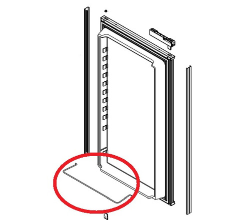 Norcold Wire Rack 624866 for Lower Door Bin (fits many models)