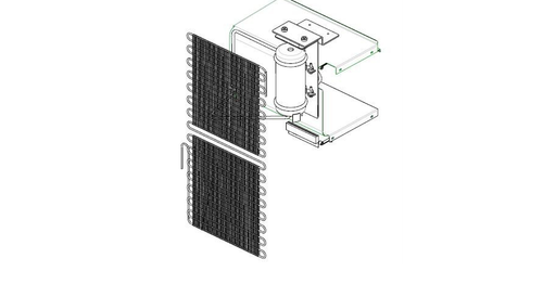 Norcold Cooling Unit 161013500 (fits the DE0061)