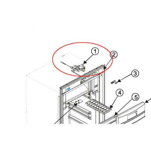Norcold Gas Control Assembly 620195 (fits the N500 models)