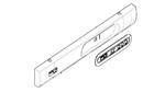 Norcold Optical Control Overlay Assembly 627469 (fits the 2-way N512/ N412 models)