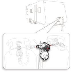 Propane Regulator 59005 Vertical Mount (w/o shutoff valve)