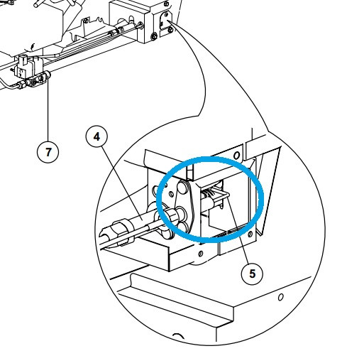 Norcold Spark Sense Electrode 636872 (fits N3104/ N3150)