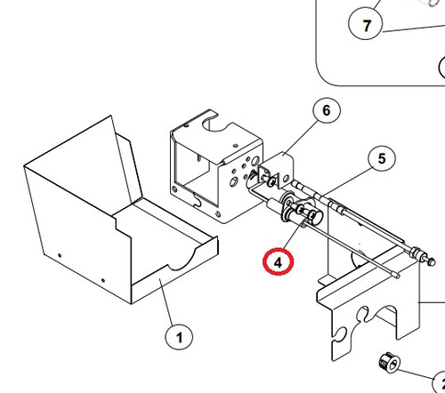 Norcold Spark Sense Electrode 619153 (fits the N300, N302, N305, and N306 models)