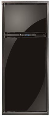 Norcold Lower Door Panel 639623 (black acrylic | fits the Polar N8