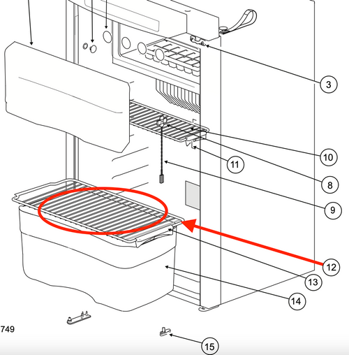 Norcold Wire Rack 69082808 (N4104)