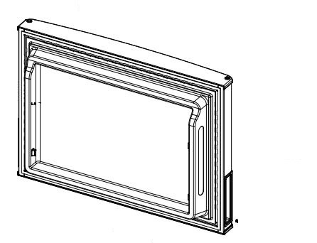 Norcold Upper Freezer Door 640153 (fits the N8DCSS/ N10DCSS)