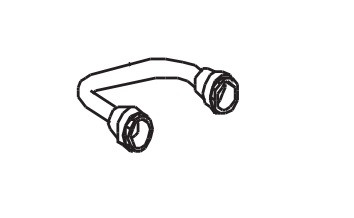 Norcold Gas Inlet Tube 61694622 (fits several models)