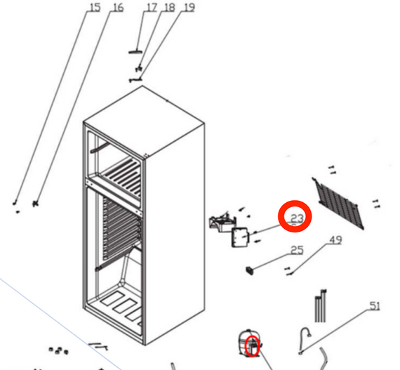 Furrion Circuit Board 2022302238