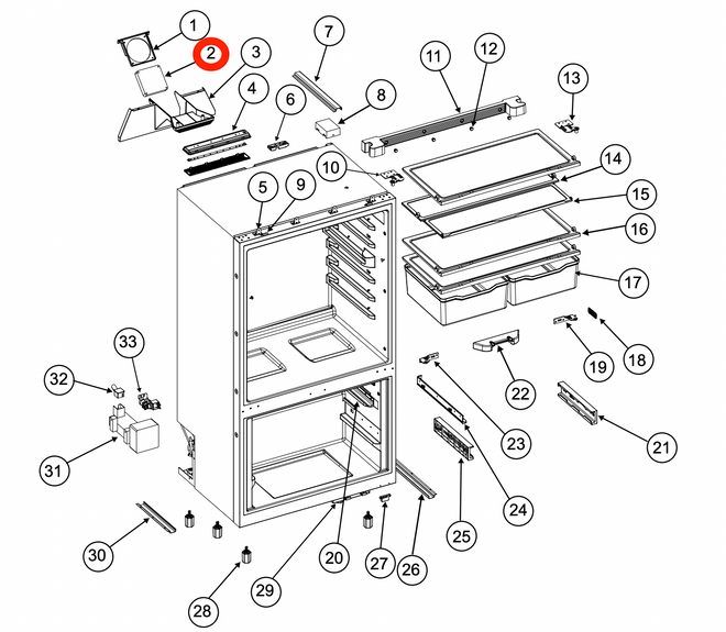 Norcold Internal Fan Kit 641042 (Fits N15DC/N20DC) Norcold Internal Fan Kit 641042 (Fits N15DC/N20DC)