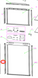 Furrion Refrigerator Door Left Side Cover C-FCR10DCDTA-038