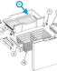Norcold Freezer Bin 641168 (fits the N20DC models)