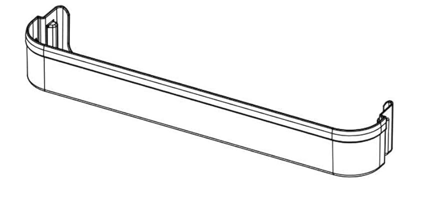 Norcold Door Bin 692854 (fits the N2175) - RV Fridge Guys