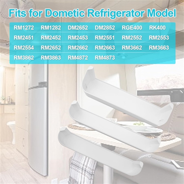 Dometic Door Bin Set 29325760166 - white (fits many older models