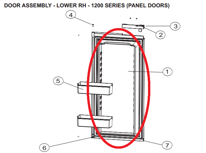 Norcold Doors