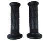 Yamaha RX115, RX135, King Black Soft Rubber Comfort Open End Motorcycle Grips (Pair)